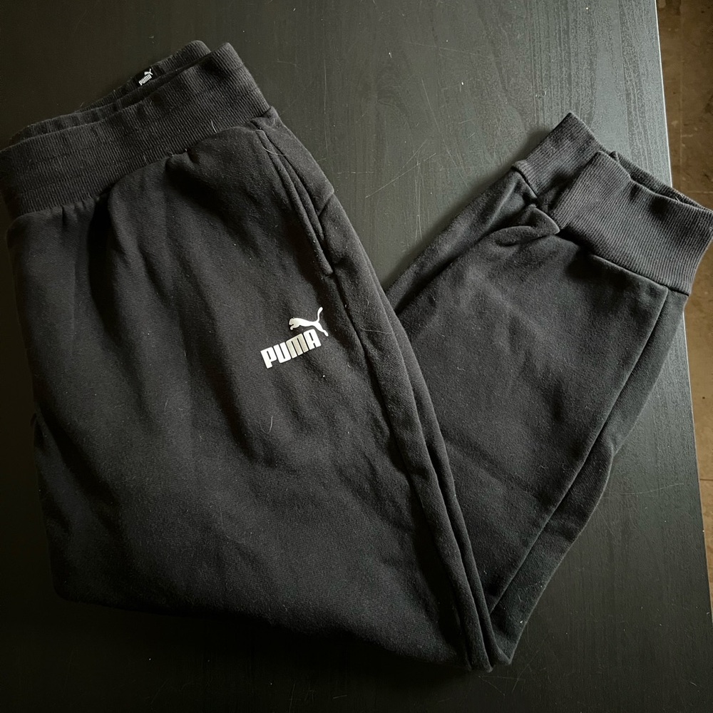 Puma Black Joggers